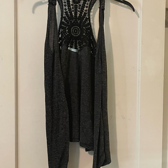 Maurices Jackets & Blazers - Maurices grey and black vest. Size large. Good condition.